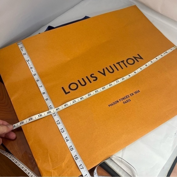 LOUIS VUITTON XXL Paper Shopping Tote - Picture 6 of 7